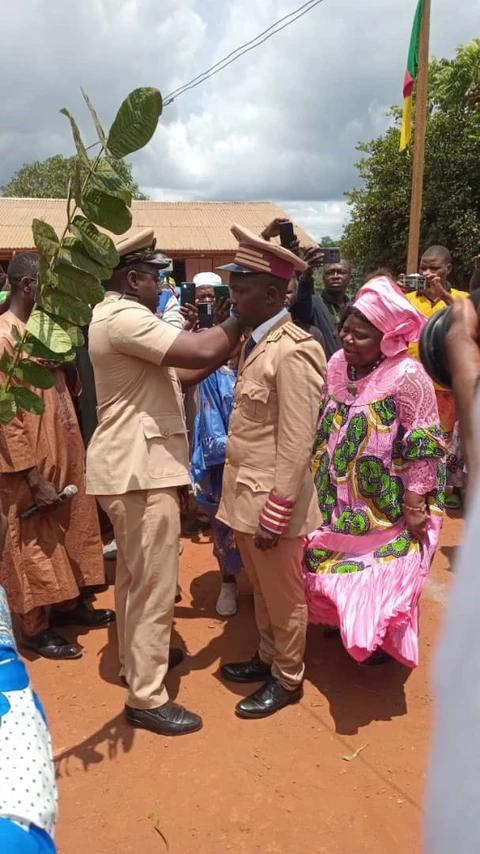 intronisation du chef de Village de Gouekong