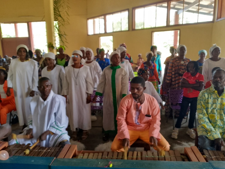 Messe dominicale Gouekong