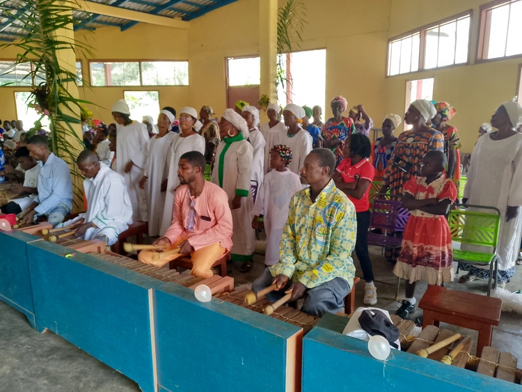 Messe dominicale Gouekong