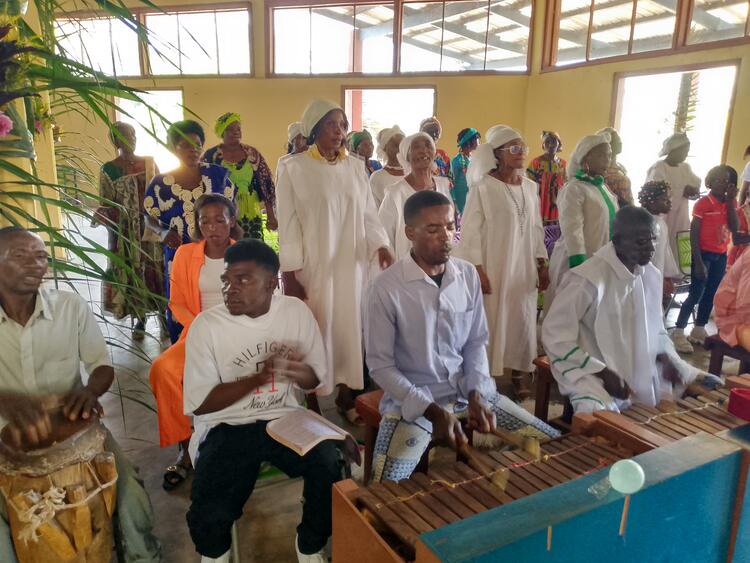 Messe dominicale Gouekong